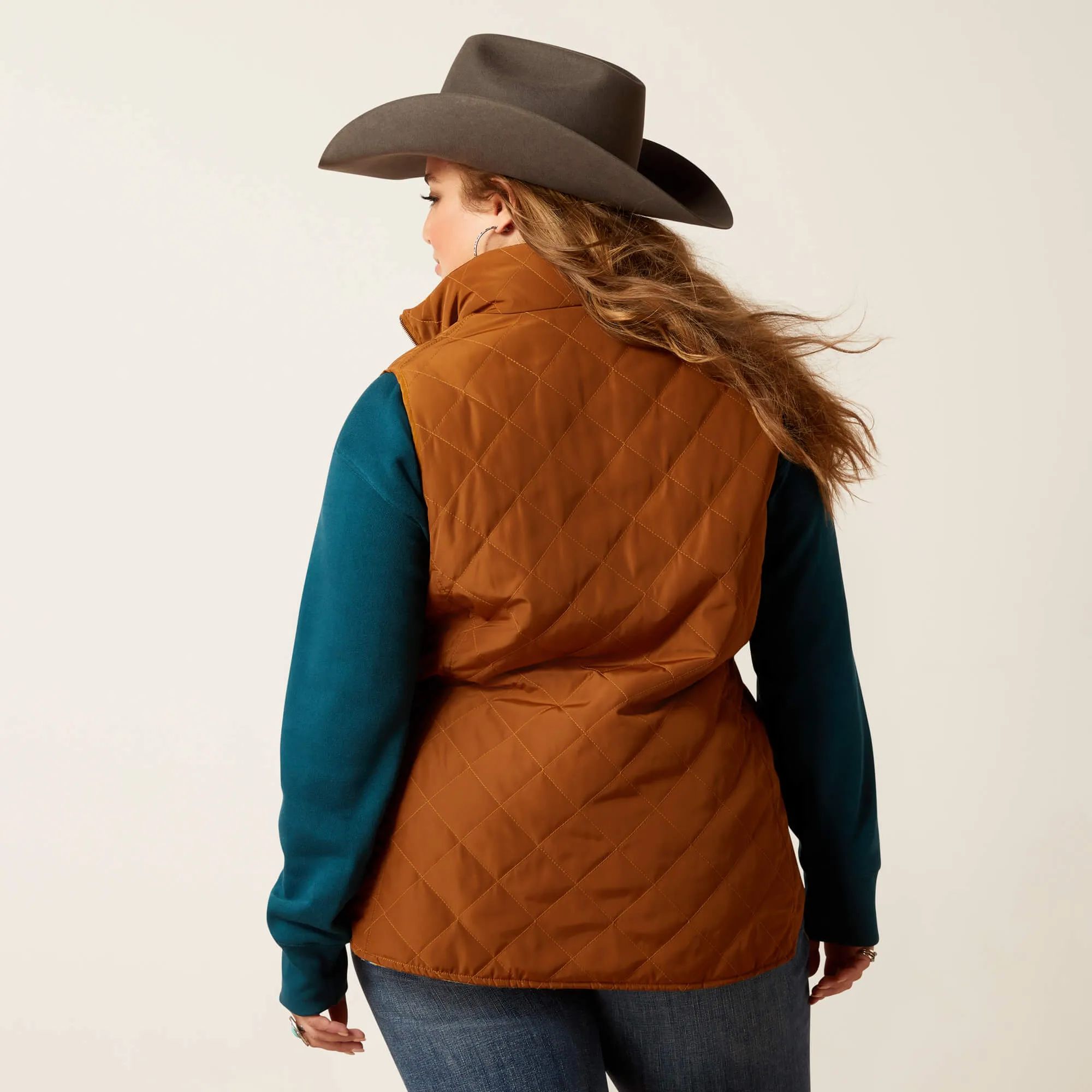 Ariat Chestnut Horse Dilon Chimayo Vest