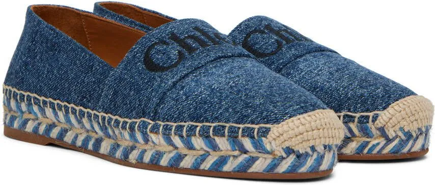 Chloé Piia Blue Espadrilles