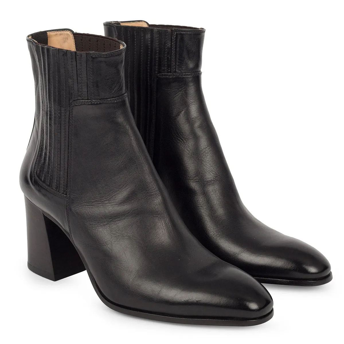 Classic Black Chelsea Boots