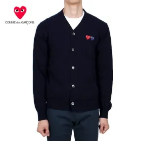 COMME des GARCONS Wool Heart Logo Designers Cardigans