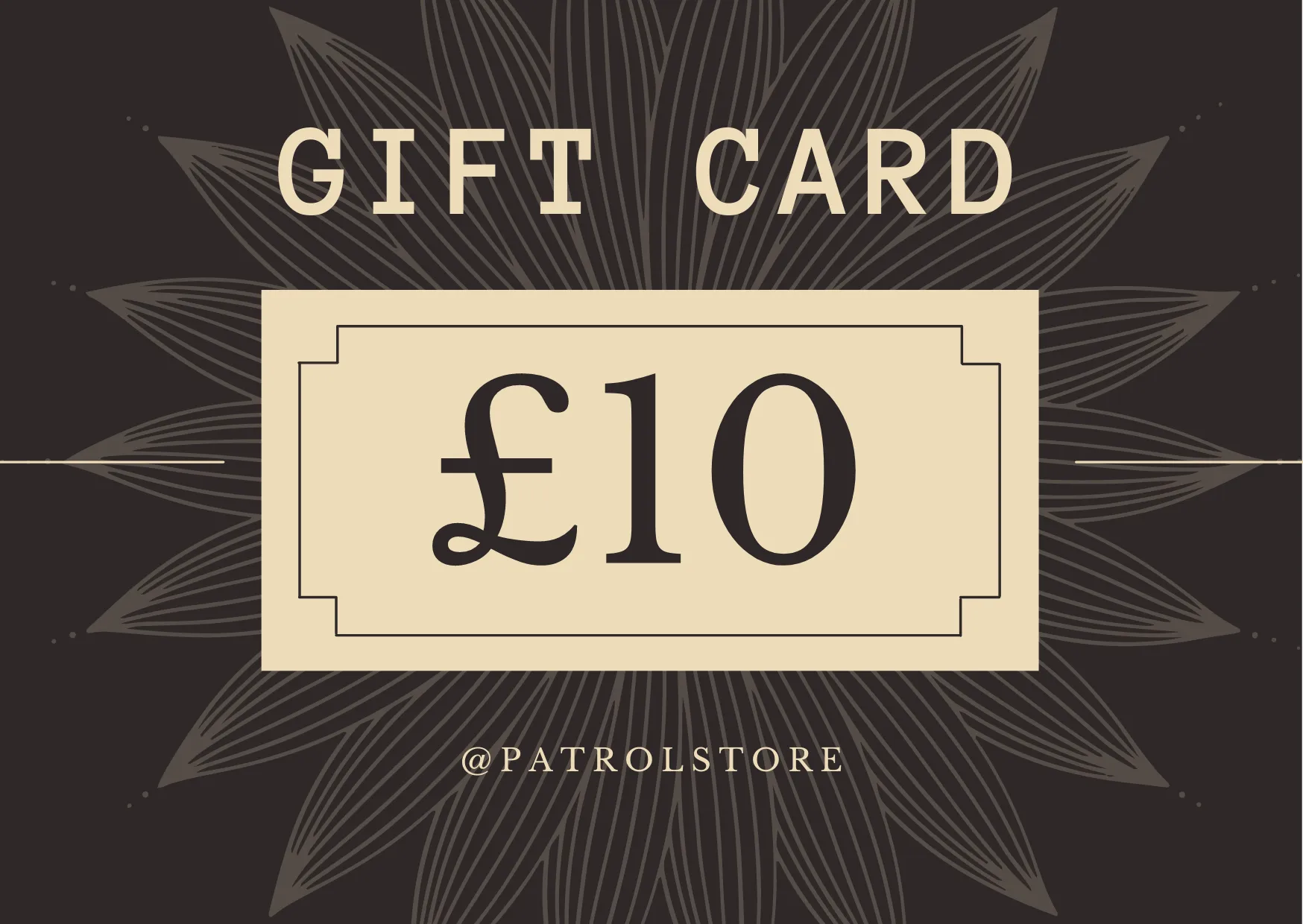 Patrolstore Electronic Gift Card