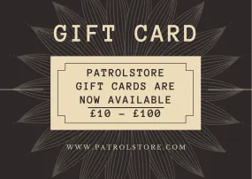 Patrolstore Electronic Gift Card