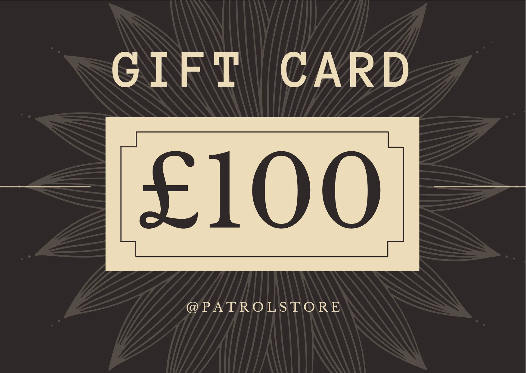 Patrolstore Electronic Gift Card