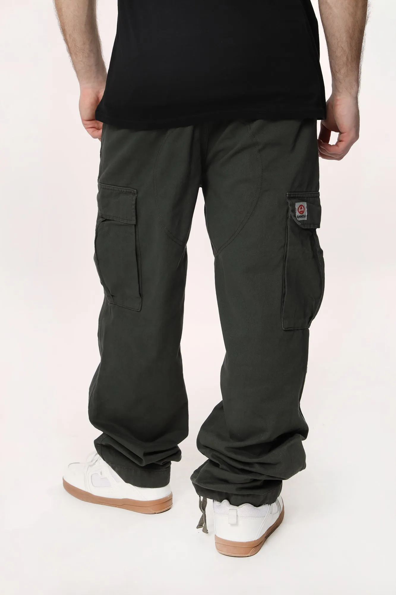 Amnesia Homme Cotton Cargo Pants