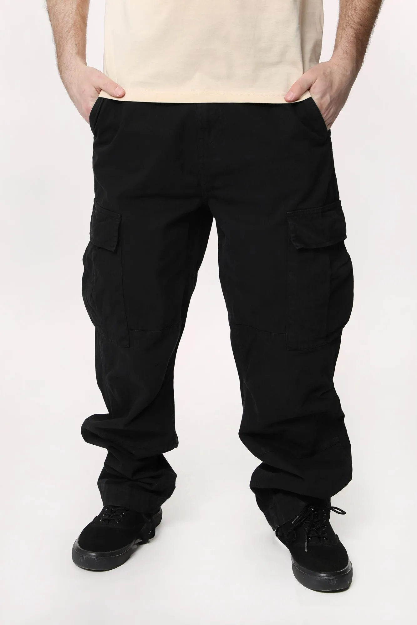 Amnesia Homme Cotton Cargo Pants