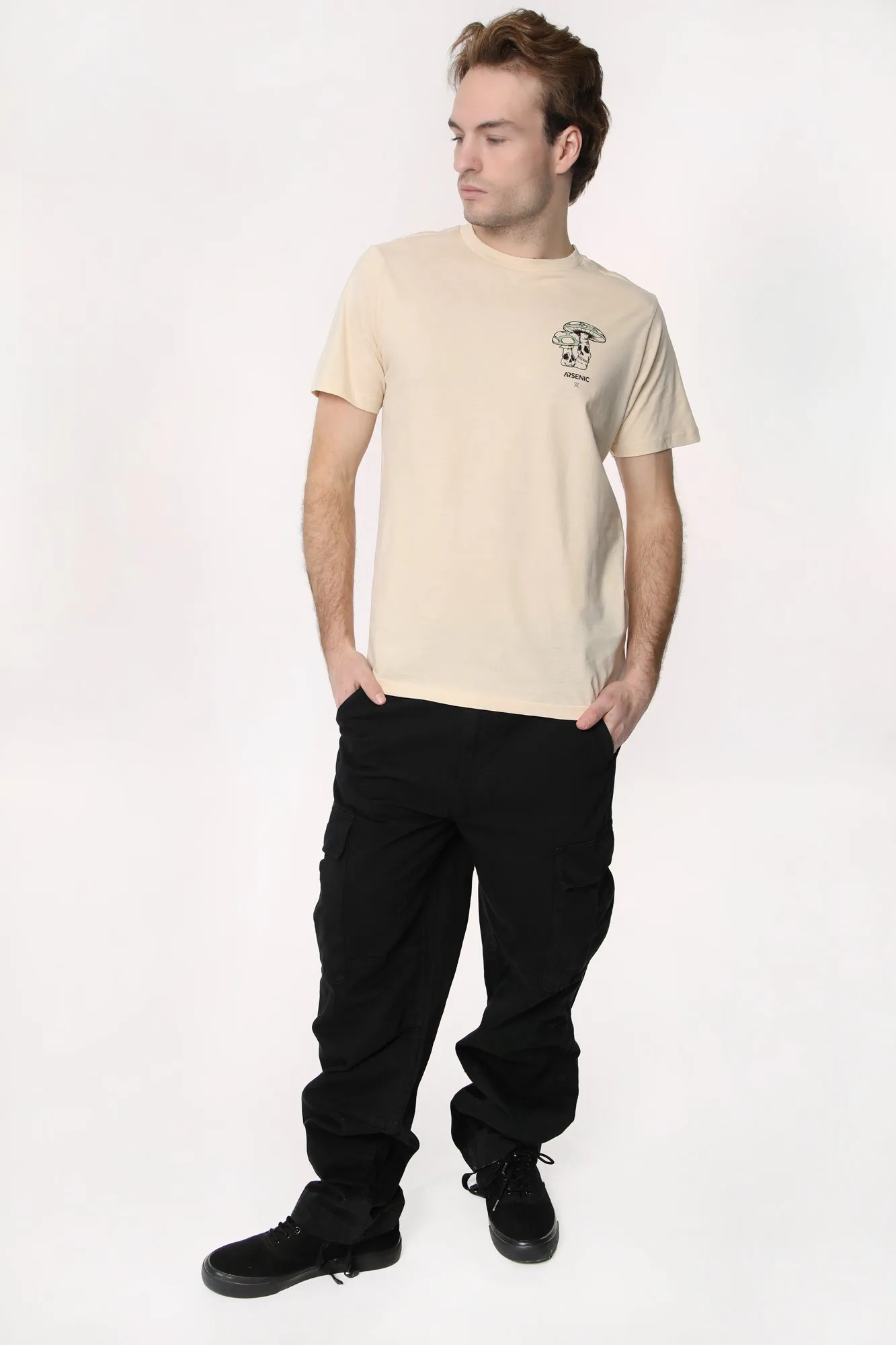 Amnesia Homme Cotton Cargo Pants