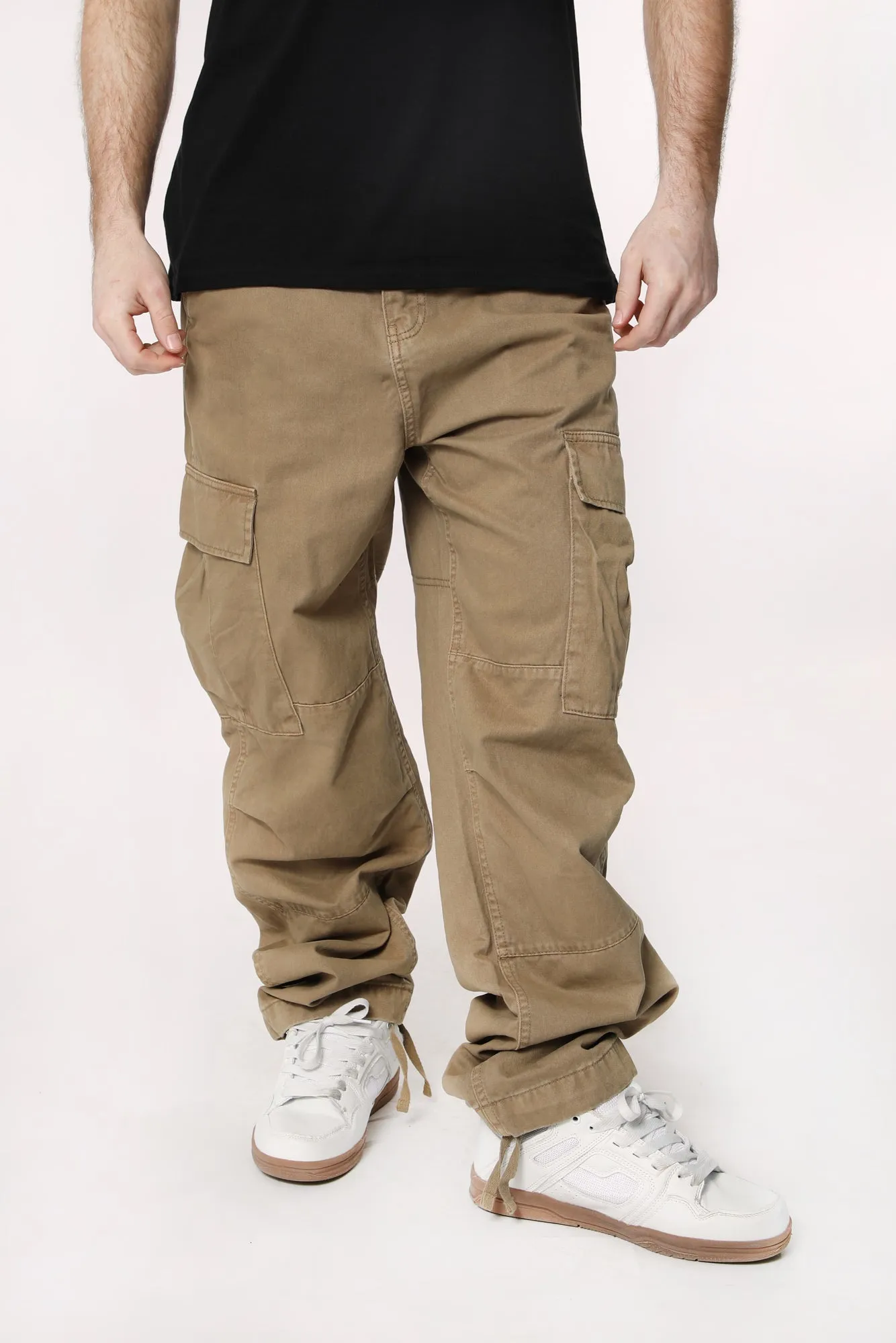 Amnesia Homme Cotton Cargo Pants