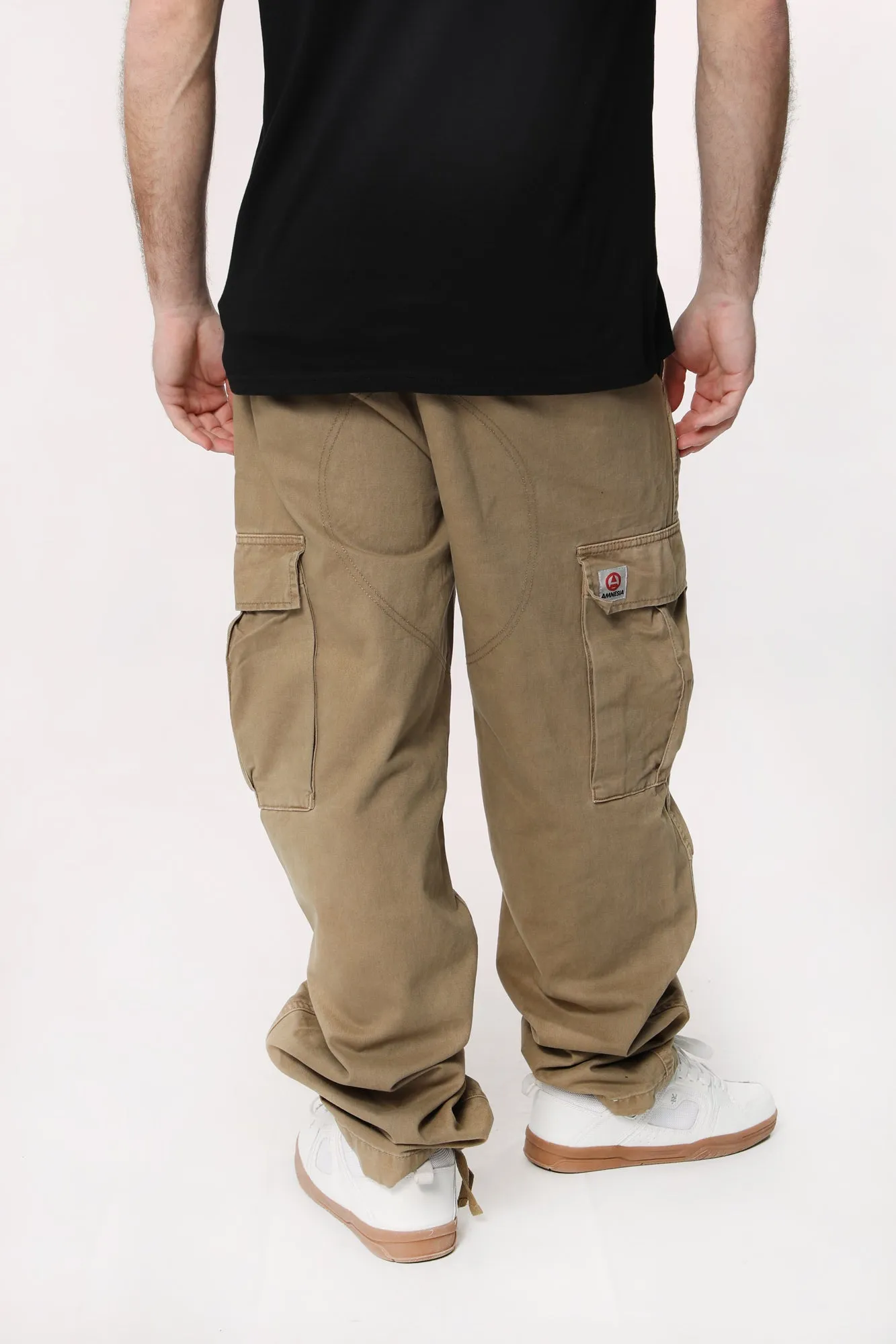 Amnesia Homme Cotton Cargo Pants