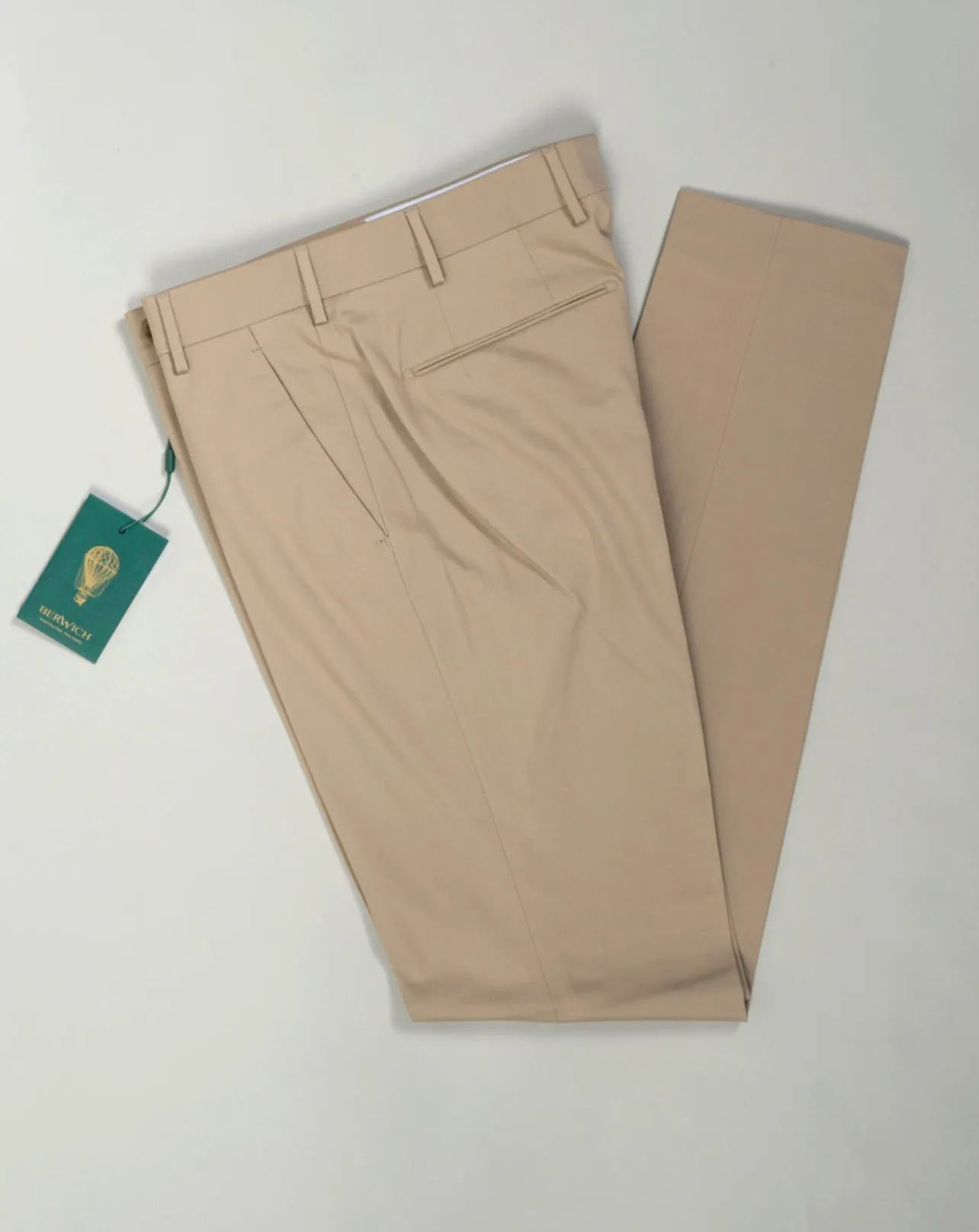 Cotton Beige Chinos