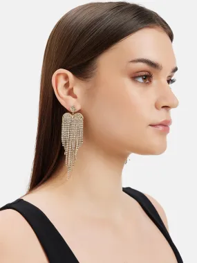 Sparkling Ribbon Earrings