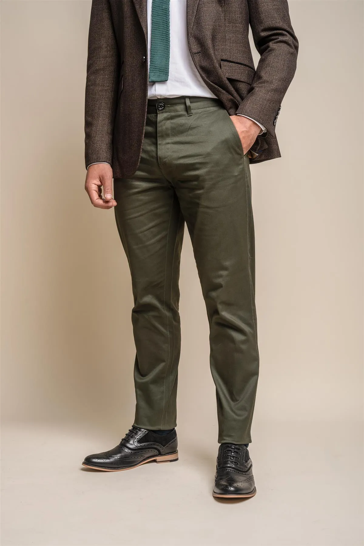 Olive Dakota Chinos