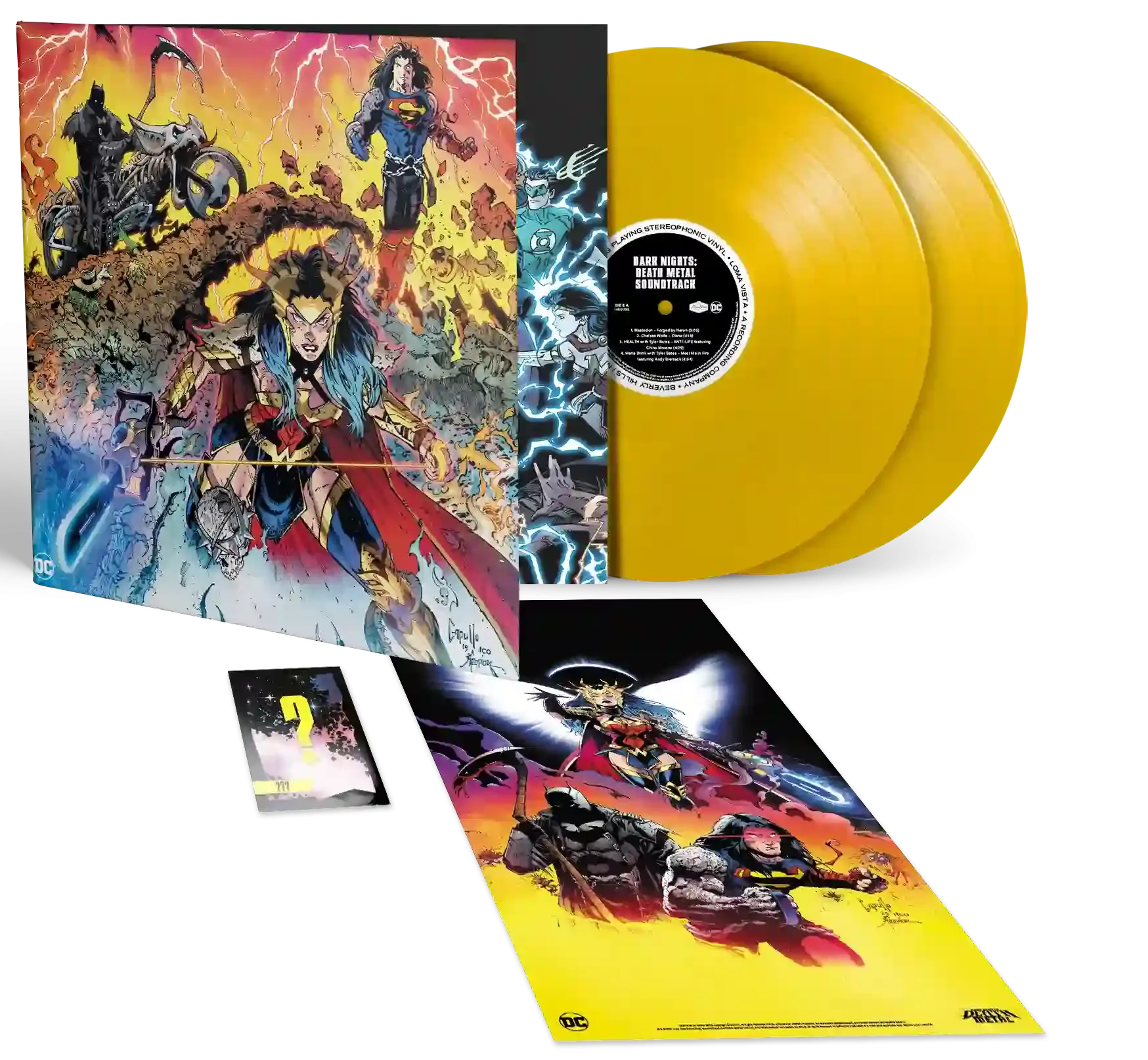 DC Dark Nights Death Metal Soundtrack Limited Edition Vinyl Bundle