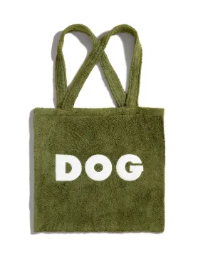 Dr Lisa Dog Towelling Bag Olive