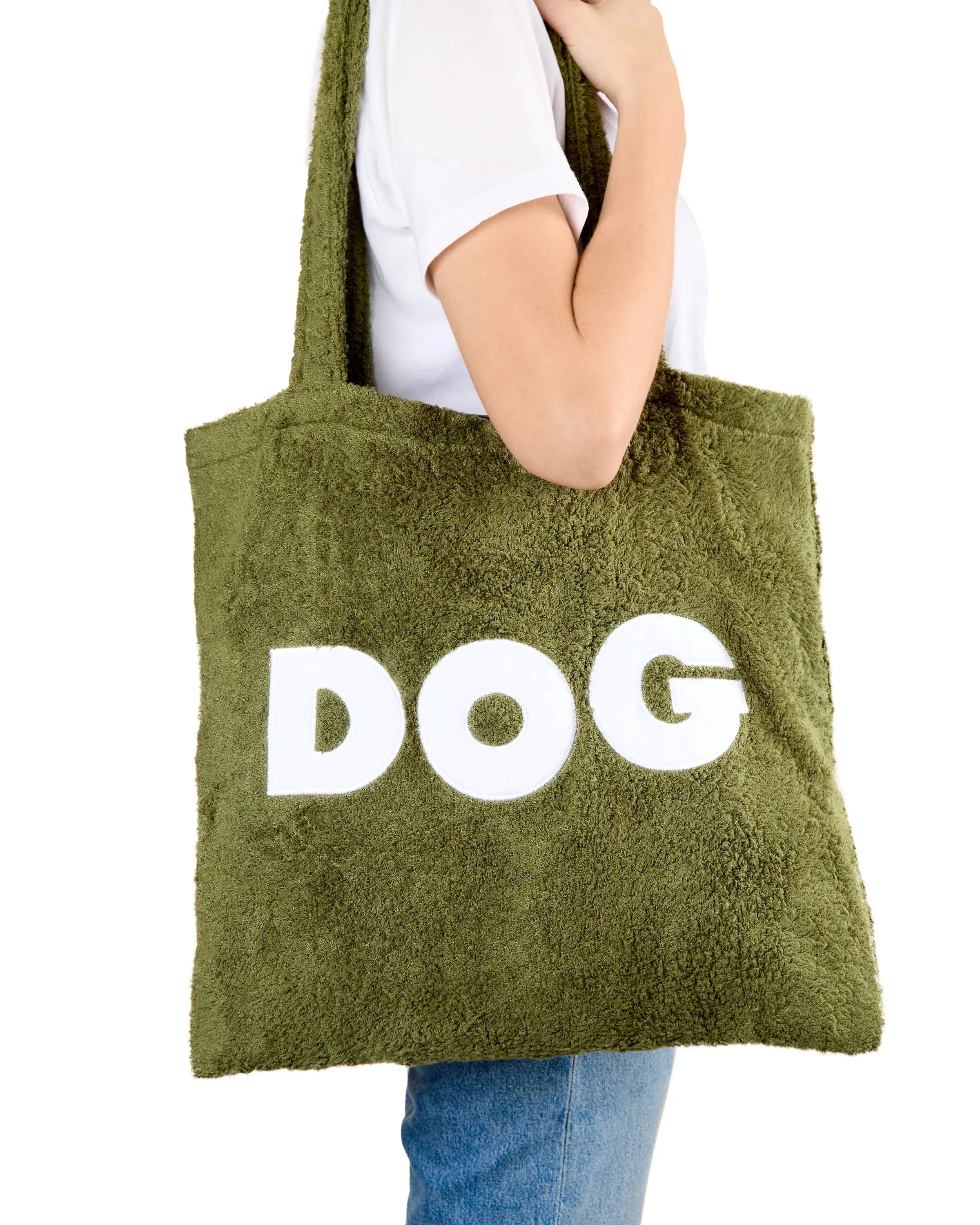 Dr Lisa Dog Towelling Bag Olive