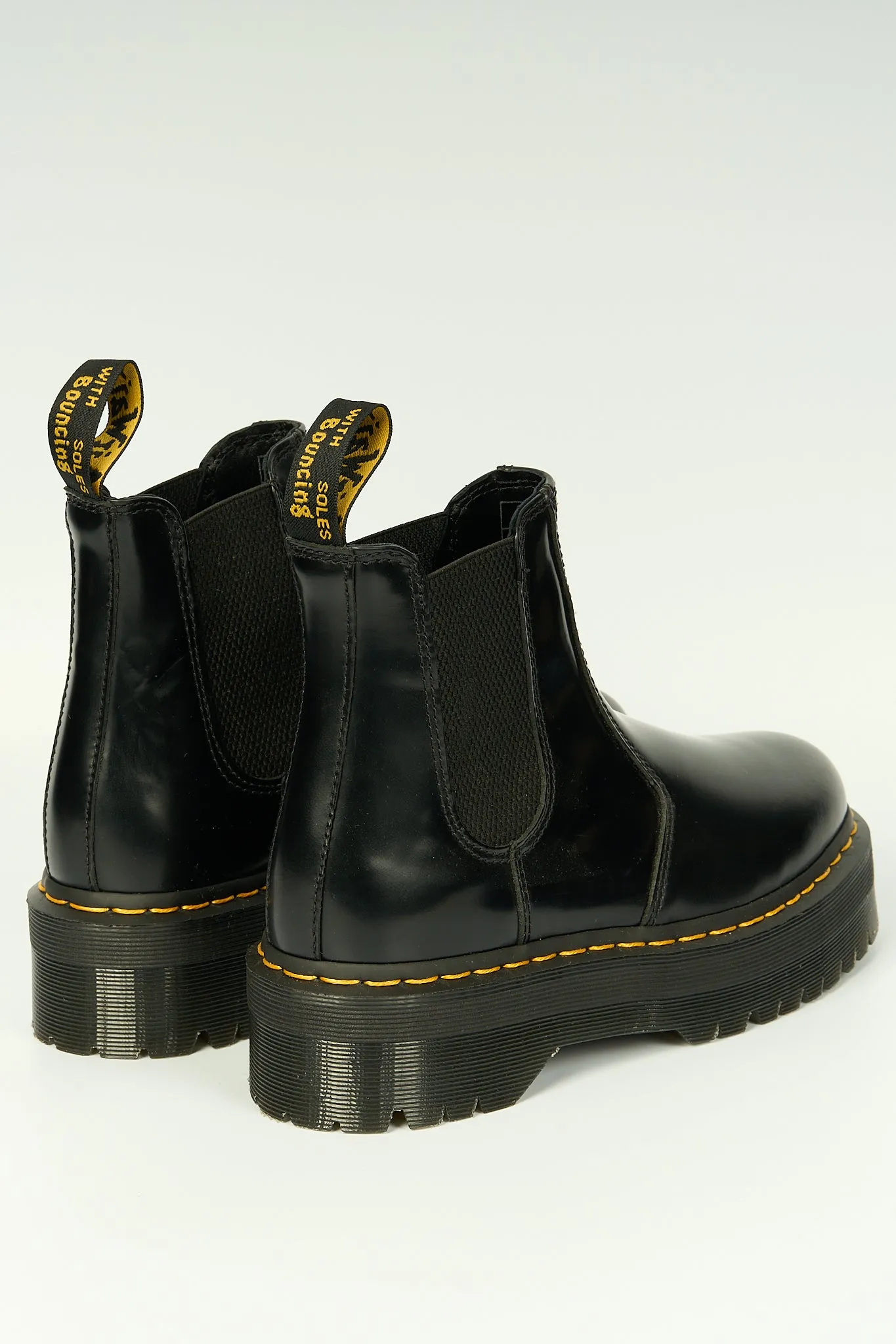 Dr. Martens Chelsea Platform Quad 2976 Black Women