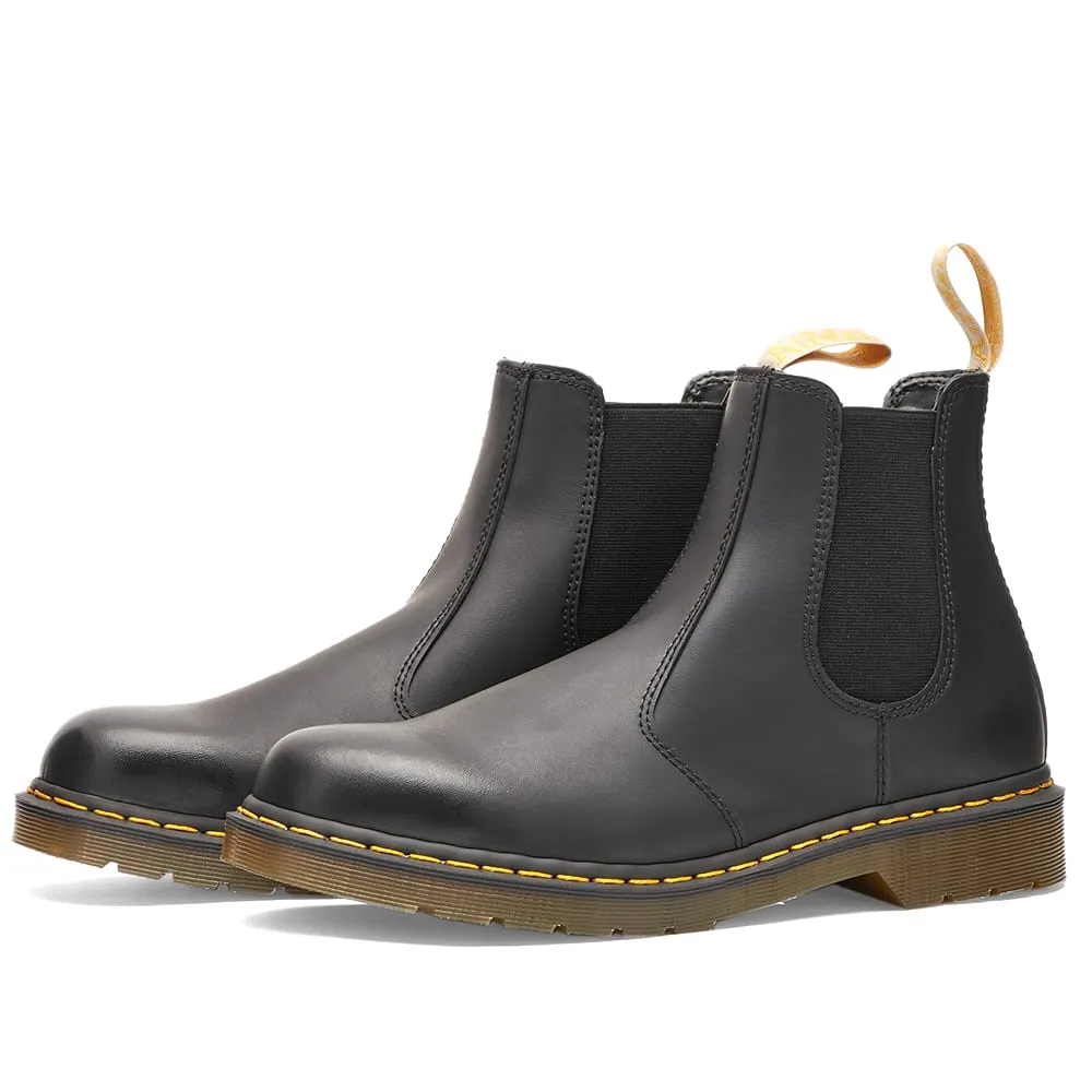 Dr. Martens Vegan 2976 Chelsea Boot in Black Felix Rub Off