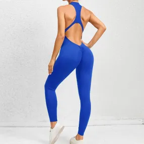 stunning Allure Royal Blue Long Jumpsuits