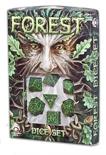 Forest Green Dice Set