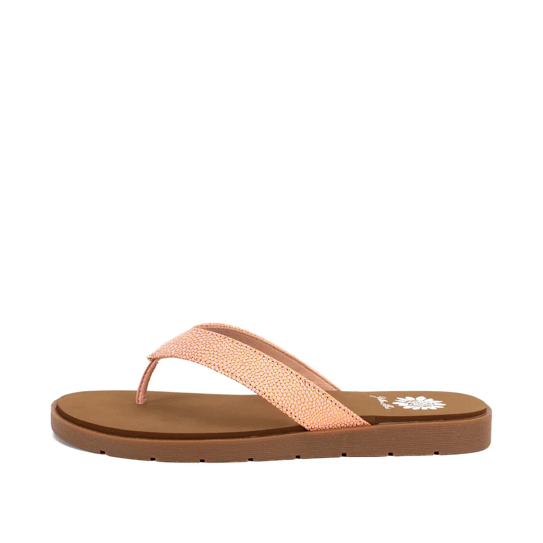 Coral Flance Flip Flop Sandal