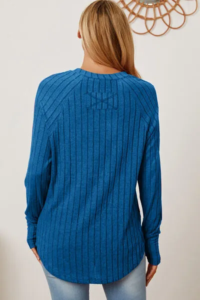 Ribbed Thumbhole T-Shirt