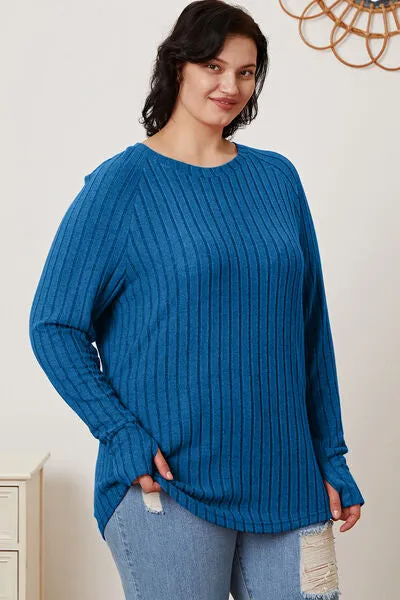 Ribbed Thumbhole T-Shirt