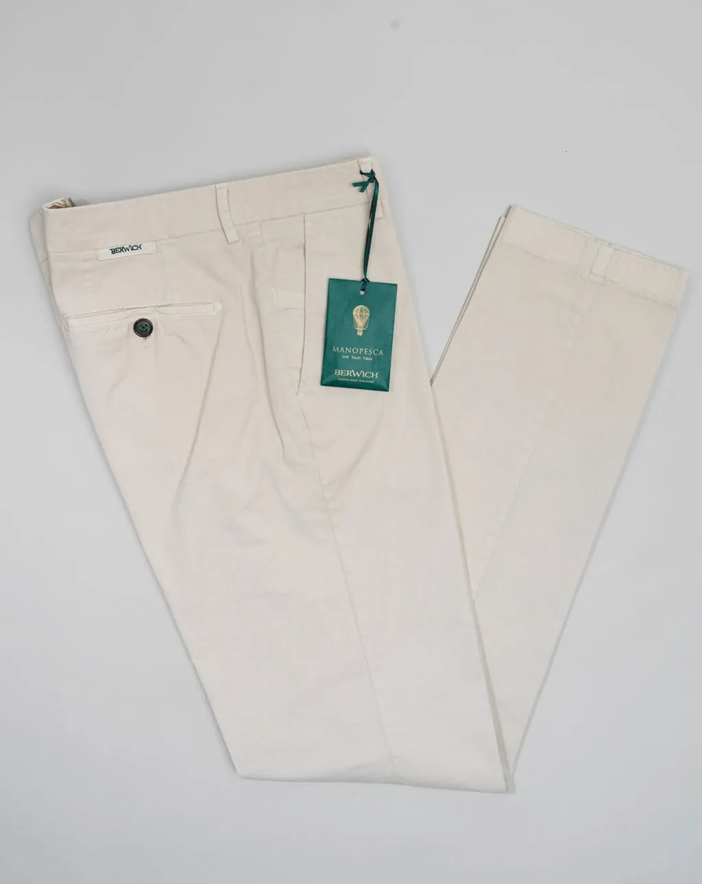 Gesso Garment Dyed Chinos by Berwich