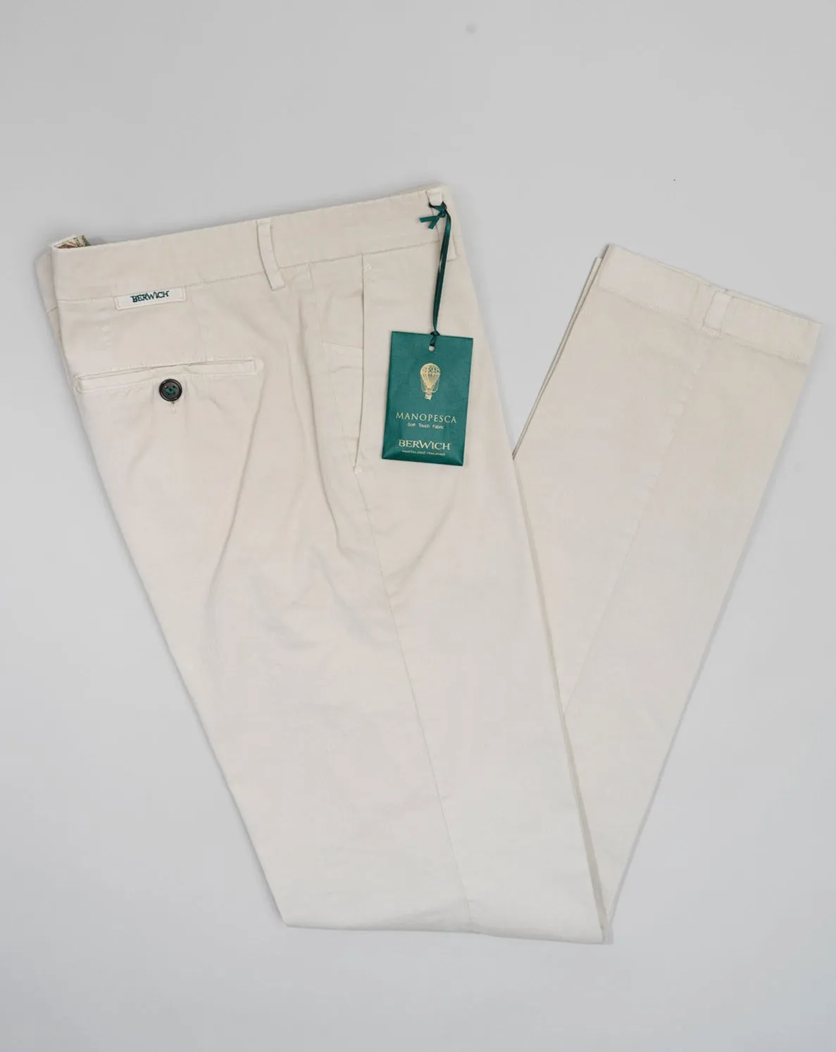 Gesso Garment Dyed Chinos by Berwich