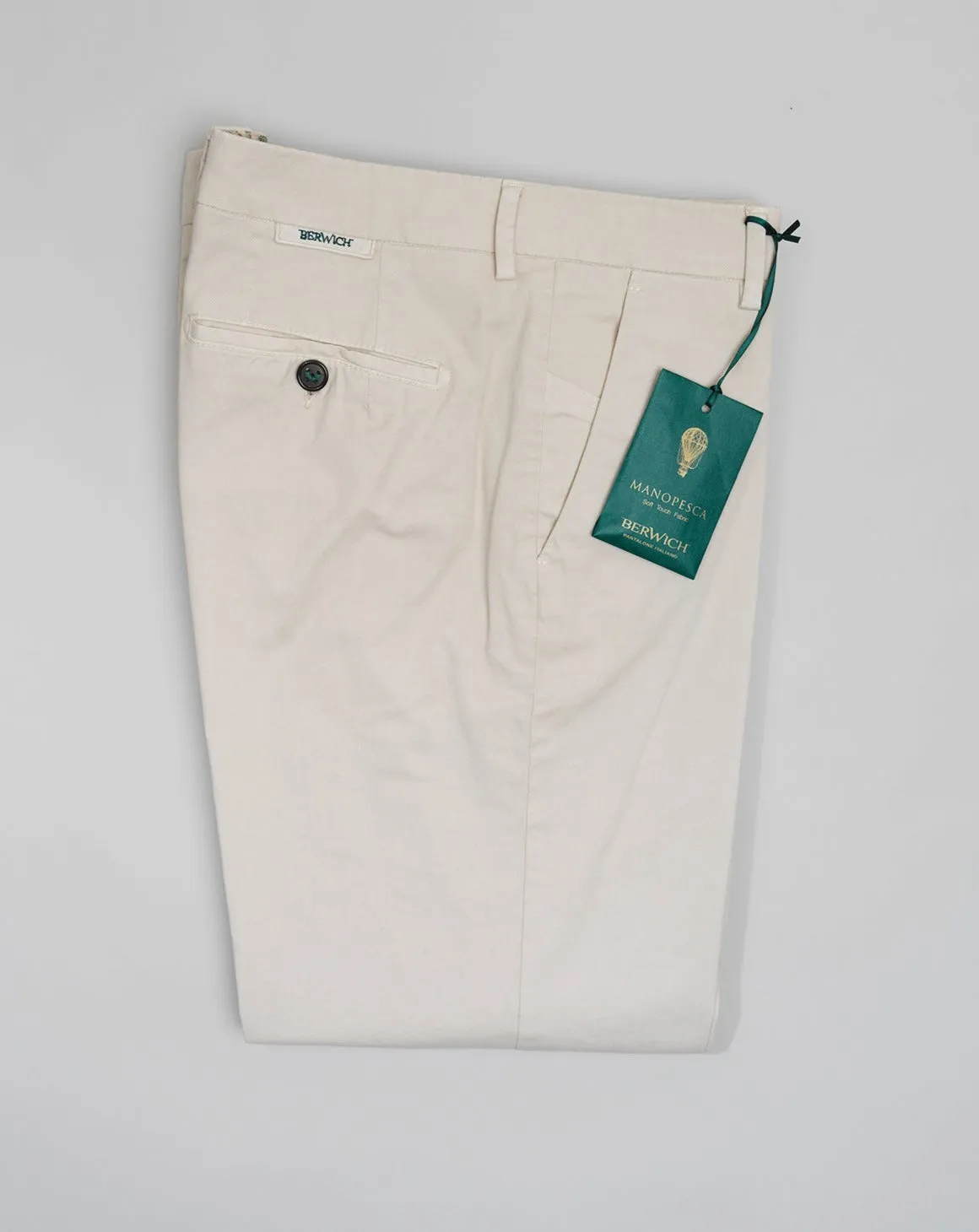 Gesso Garment Dyed Chinos by Berwich