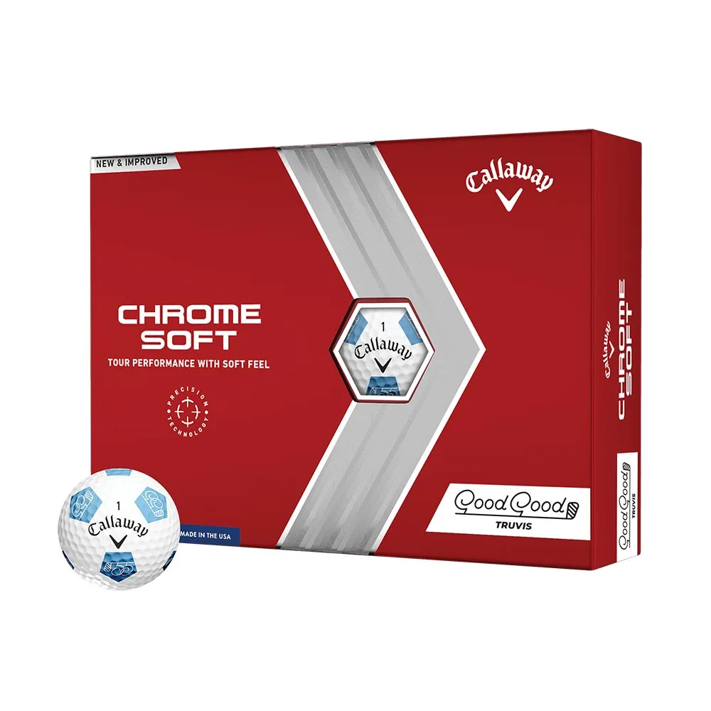 Chrome Soft Truvis Golf Balls