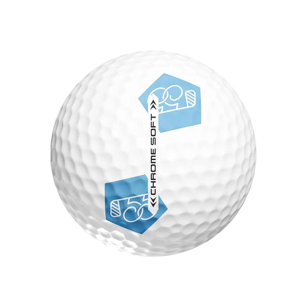 Chrome Soft Truvis Golf Balls