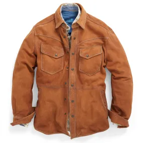 Grand Mesa Tall Western Leather Shirt-Jacket