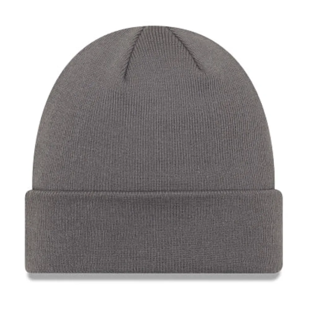 Gray Knit Basic Beanie by New Era