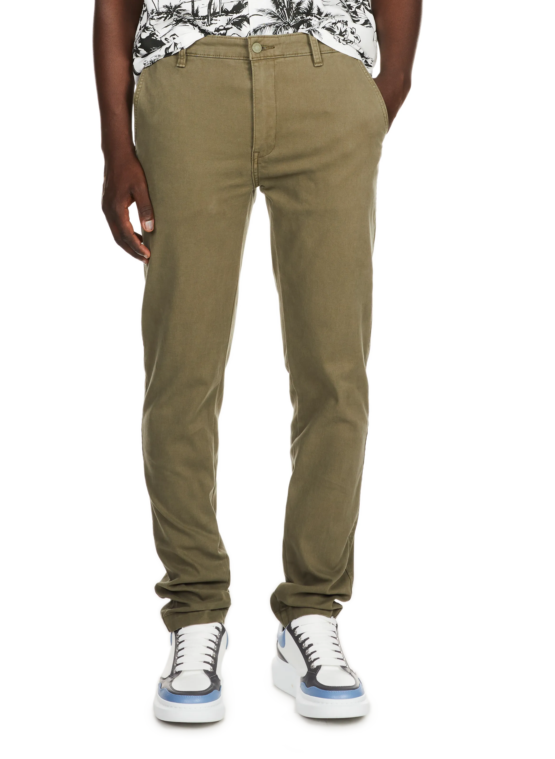 Green Levi's Chinos