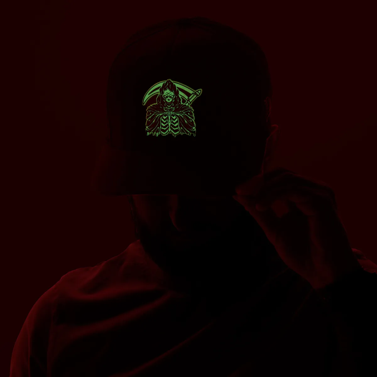 Death Messenger Glow Basic Beanie