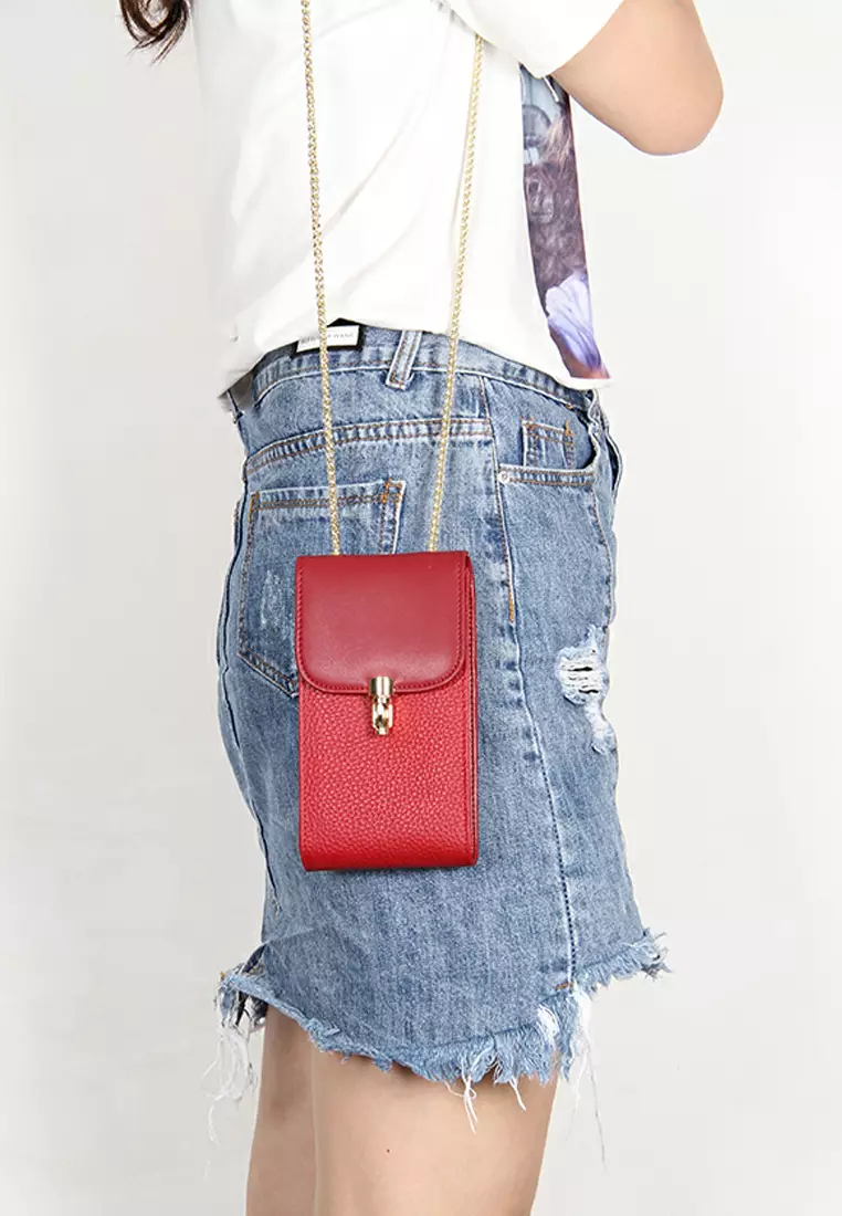 HAPPY FRIDAYS JN16 Stylish Litchi Grain Leather Shoulder Bags