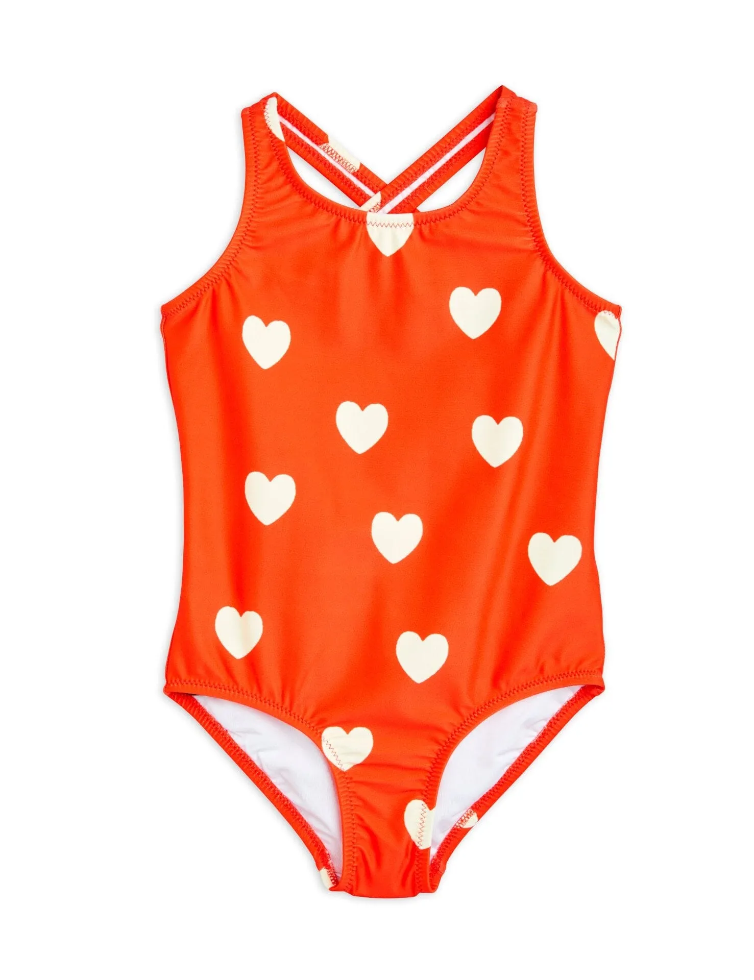 Heart Print UV Protection Swimsuits