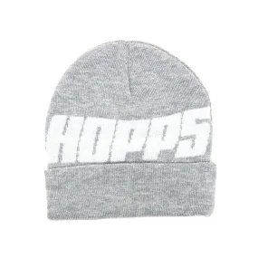 Heather Light Grey Knit Beanie by Big Hopps