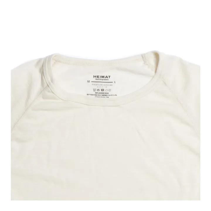 Seashell Merino Tee Long Sleeves