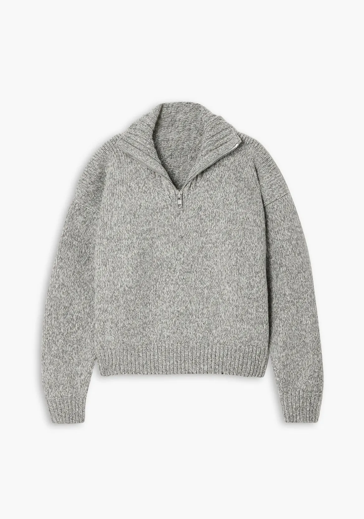 Alexander Wang Wool Long Sleeves Plain High-Neck Casual Street Style