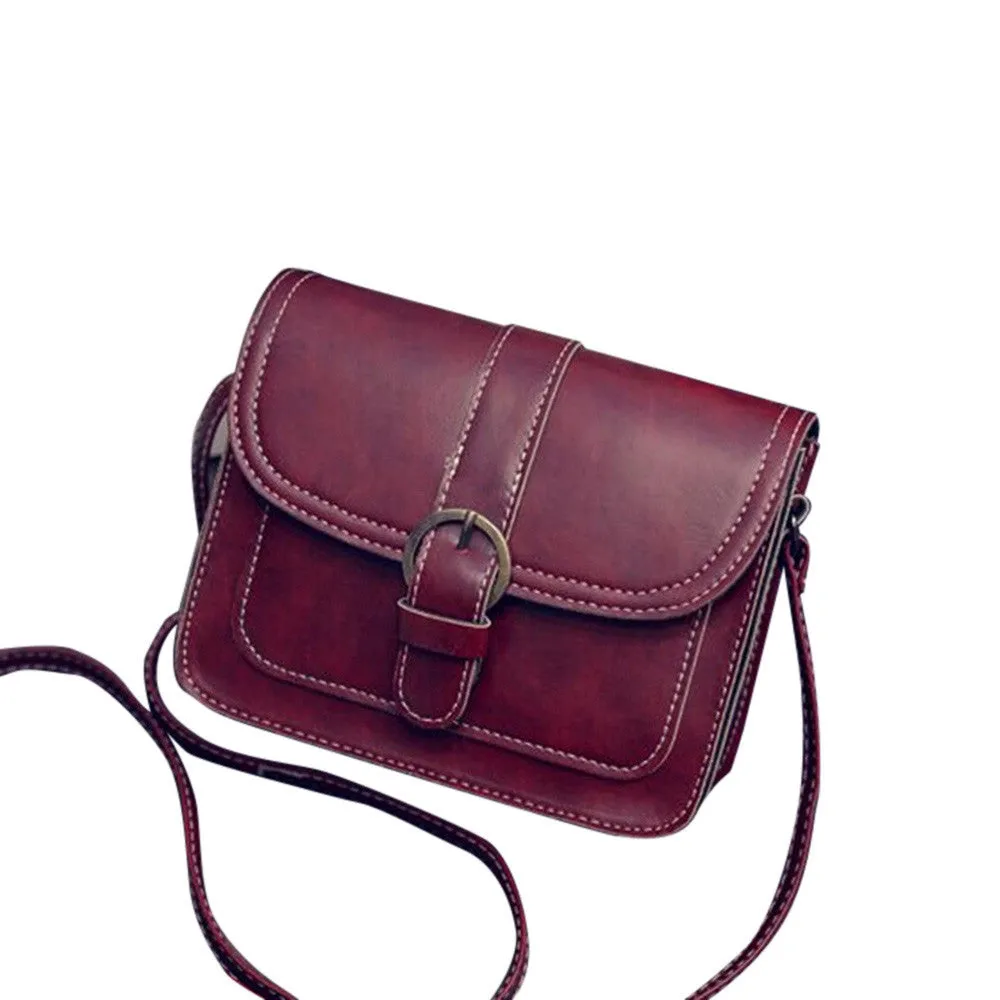 High-Quality Vintage Crossbody Leather Bag