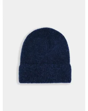 Cozy Navy Blue Alpaca Wool Baby Beanie by Homecore