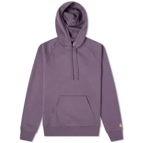 Hooded Chase Sweat in Provence & Gold