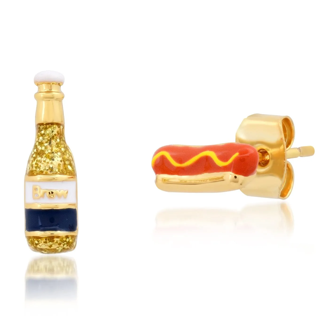 HOT DOG AND BEER STUD