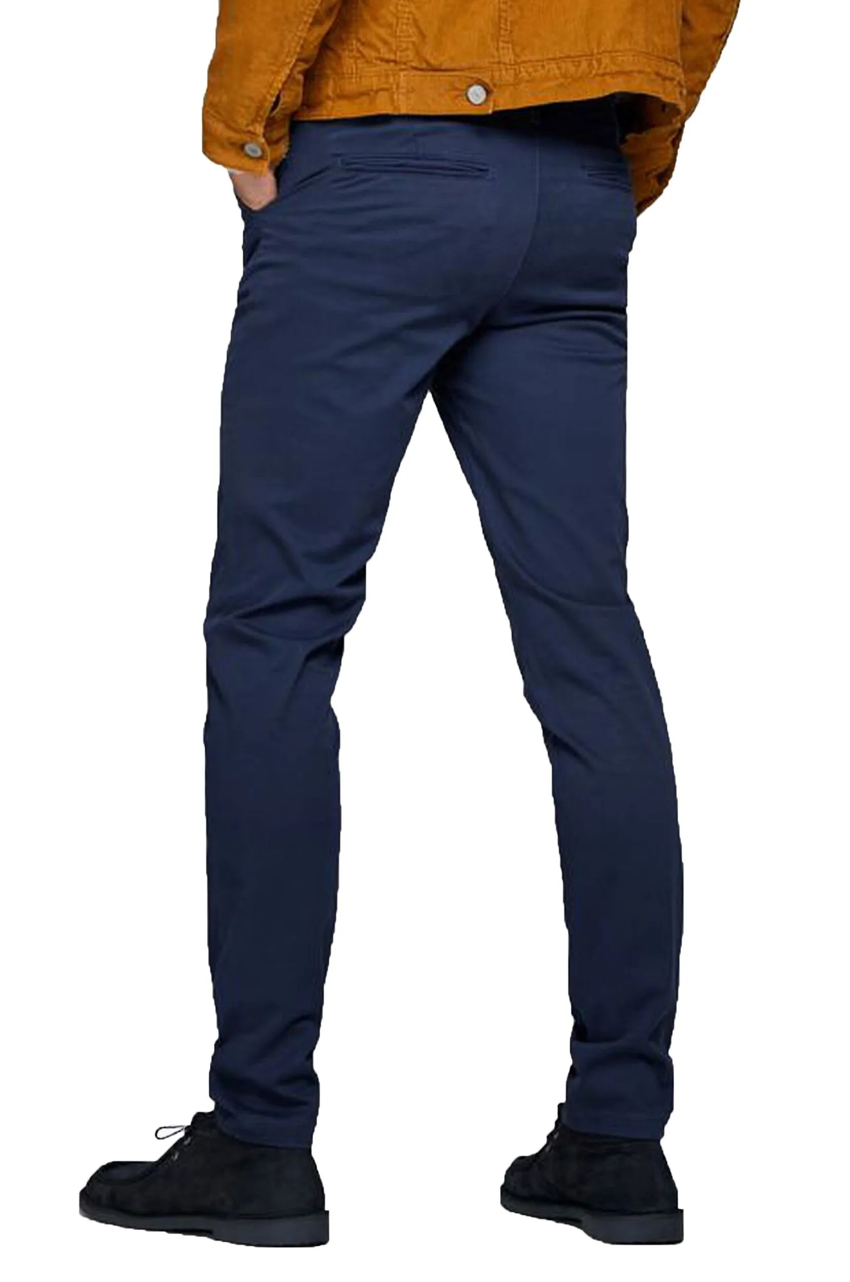 Jack & Jones Marco Bowie Slim Navy Chinos