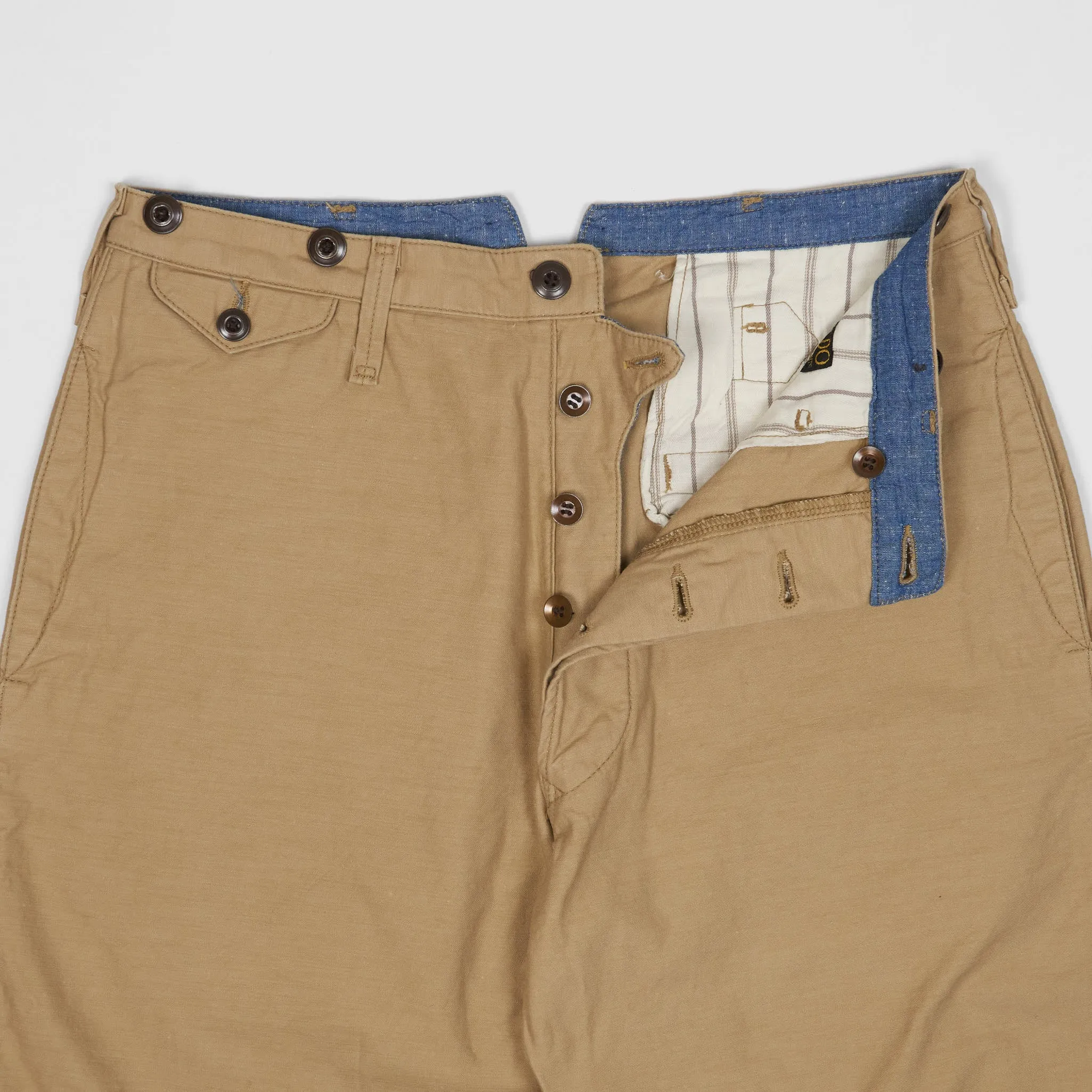 Jelado Washed Buckle Back Chinos