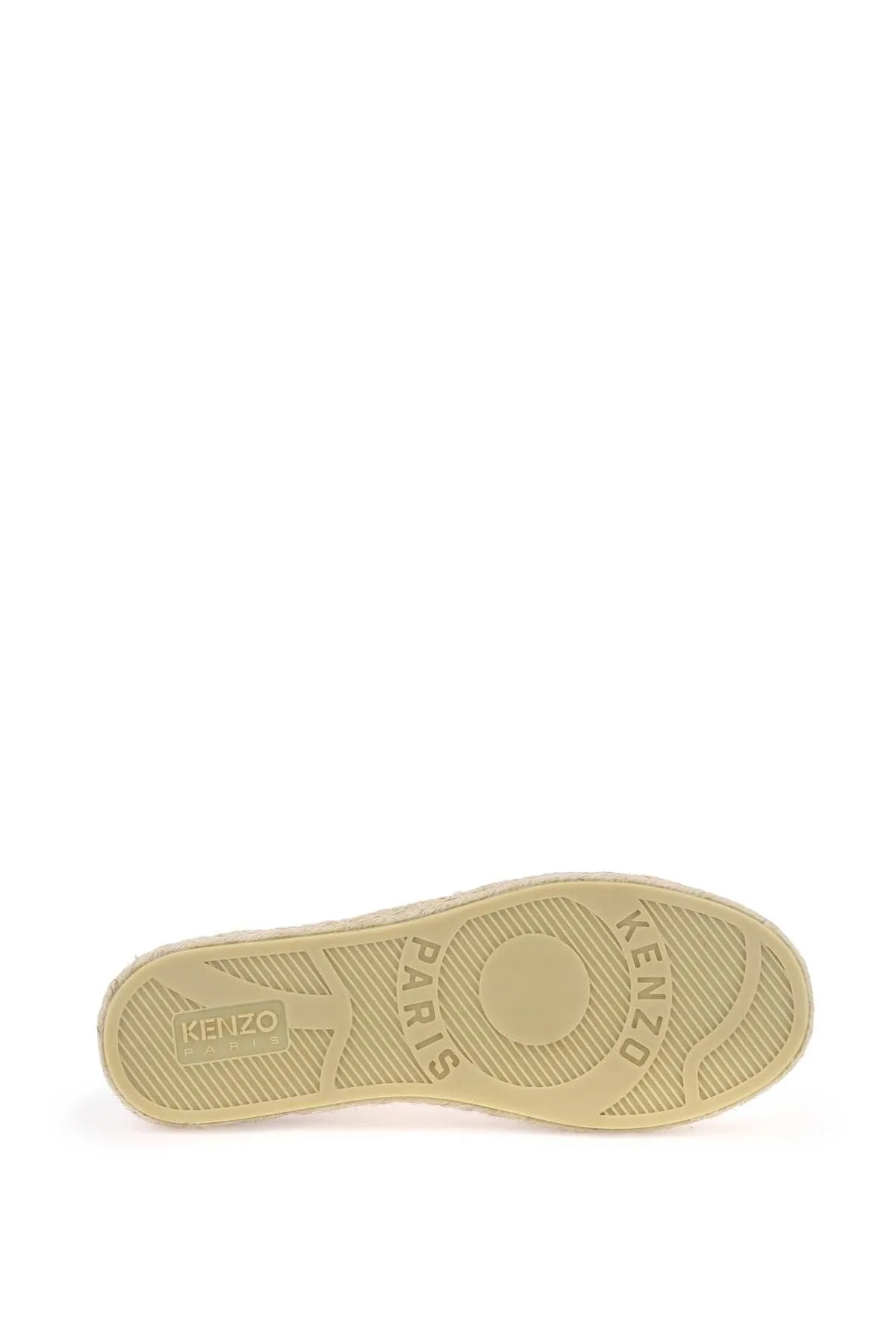 Kenzo Canvas Espadrilles With Logo Embroidery