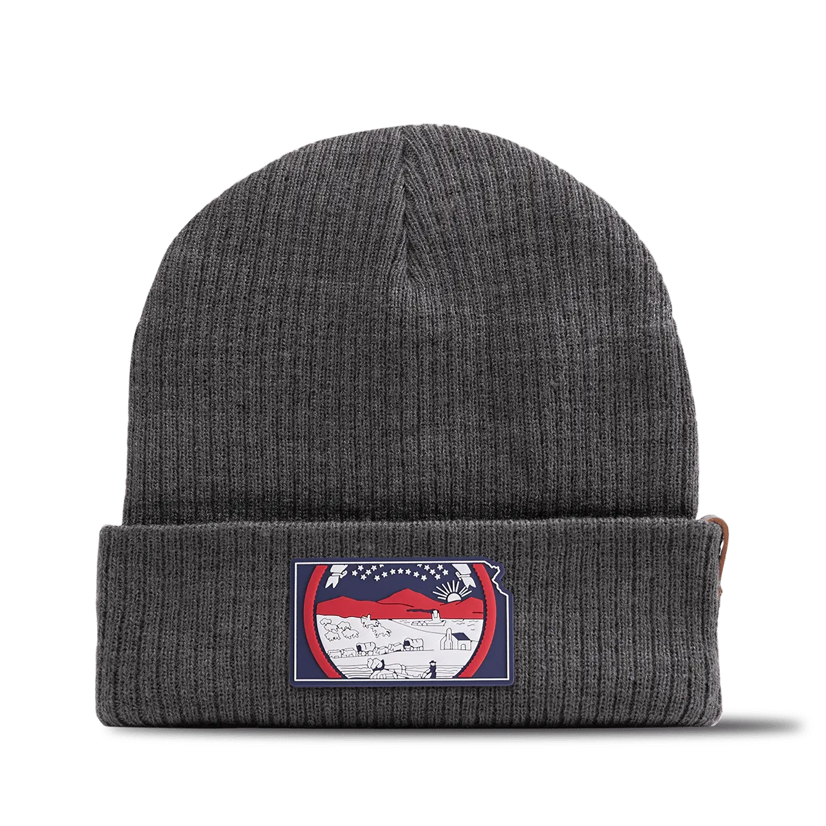 Sunflower State Patriot Line Basic Beanie