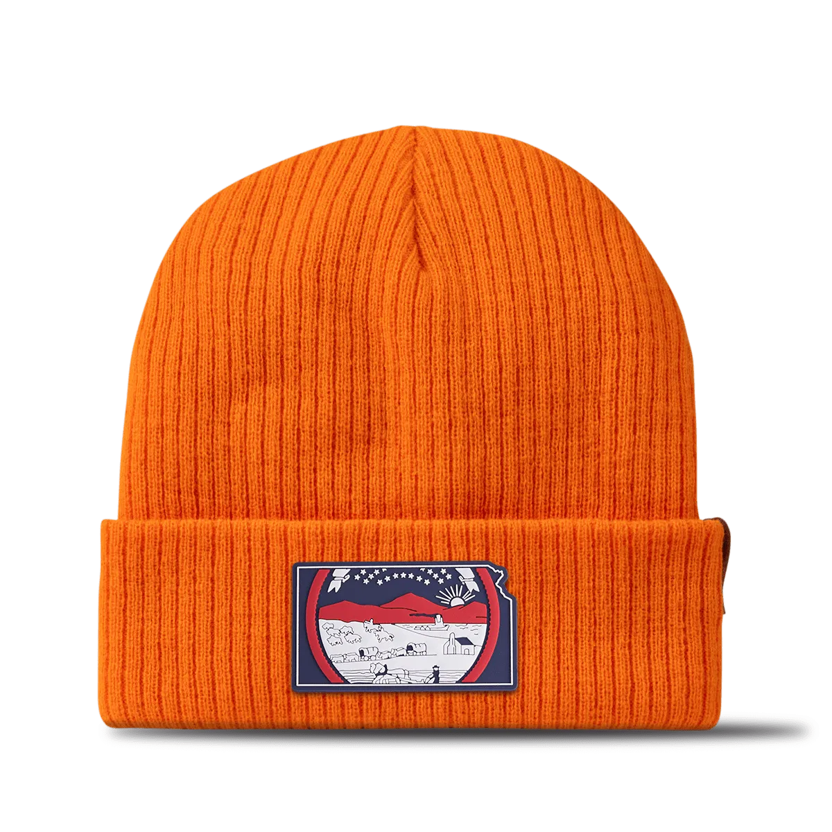 Sunflower State Patriot Line Basic Beanie