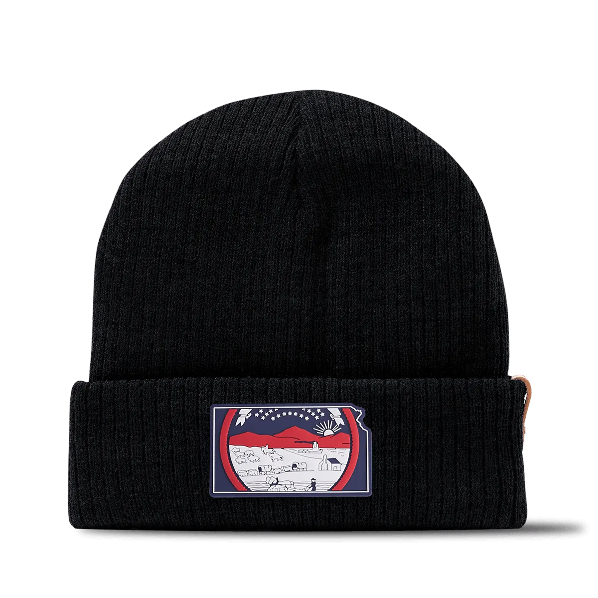 Sunflower State Patriot Line Basic Beanie