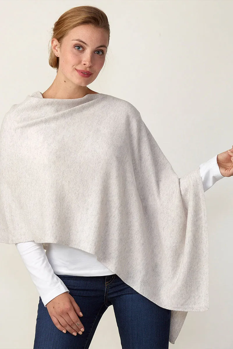 Luxurious Cashmere Poncho - Various Color Options